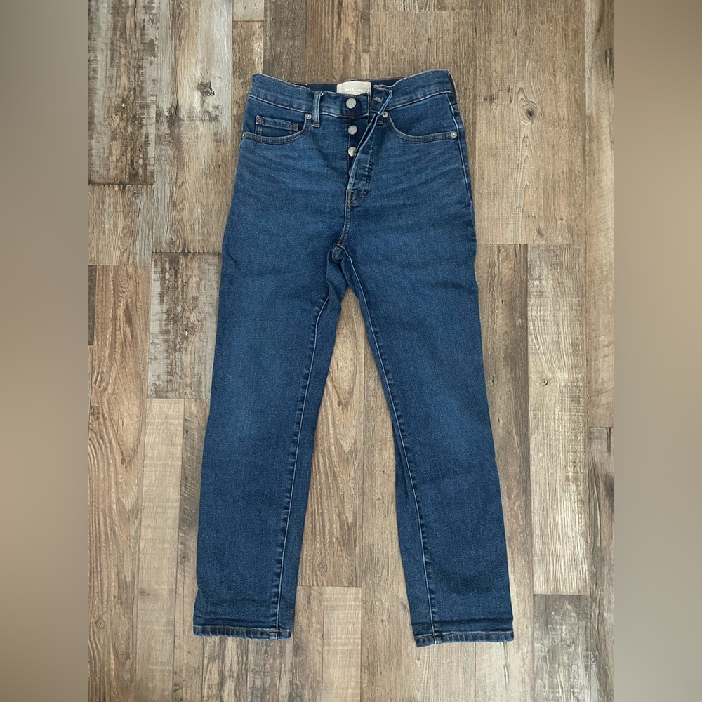 NWOT Everlane High Rise Slim Fit Ankle Jeans